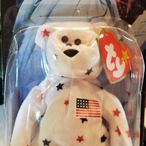 Ty Other - 🌺 3/25 TY beanie. Glory The American bear